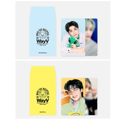 WayV 2025年年曆 官方周邊 隨機小卡套組1