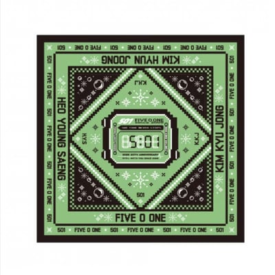 FIVE O ONE 2025 世巡 首爾場 官方周邊 頭巾1