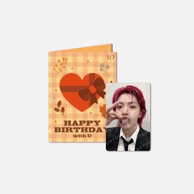 NCT YUTA 2023年生日周邊 生日賀卡1