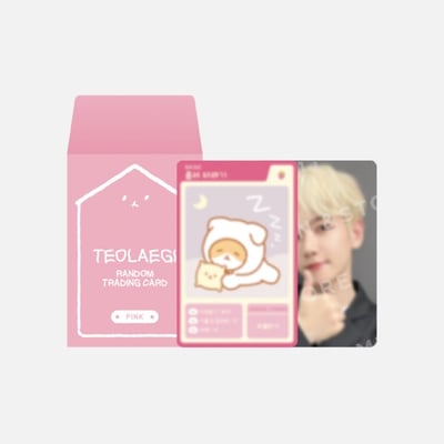 EXO BAEKHYUN 伯賢 官方周邊 TEOLAEGI RANDOM TRADING CARD SET B Ver.1