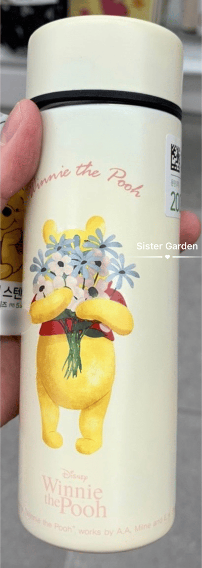 韓國大創 X 迪士尼聯名 小熊維尼 水瓶/環保瓶/水杯/保溫瓶6