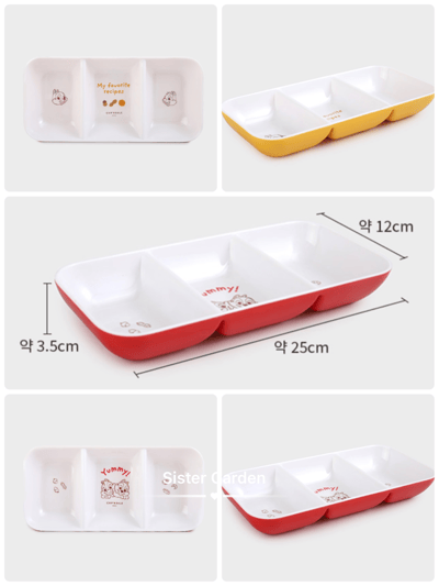 韓國大創 X 迪士尼聯名 奇奇蒂蒂家族 美耐皿餐碗/盤3