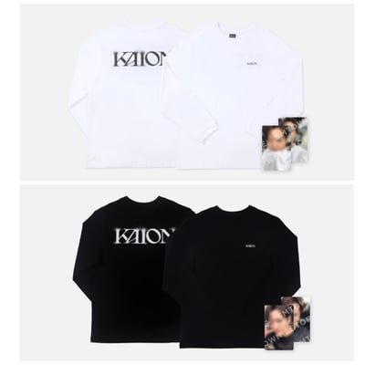 EXO KAI SOLO CONCERT TOUR "KAION" 首爾安可場 官方周邊 長袖T-Shirt套組1