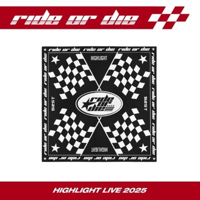 HIGHLIGHT LIVE 2025 "RIDE OR DIE" 官方周邊 頭巾1