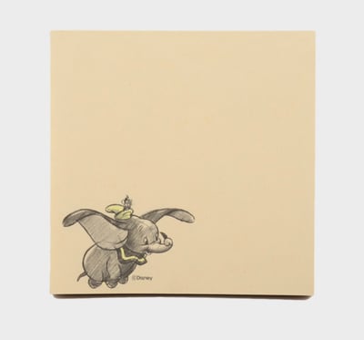 韓國大創 X 迪士尼聯名 DUMBO小飛象 便條紙/MEMO紙3