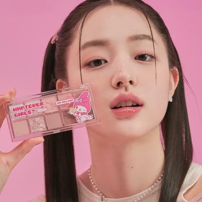 Rom&nd X Sanrio 聯名款 十色眼影盤2