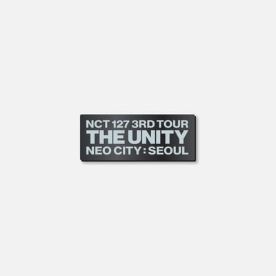 NCT127 3RD TOUR ‘NEO CITY : SEOUL"THE UNITY" 官方周邊  造型徽章1