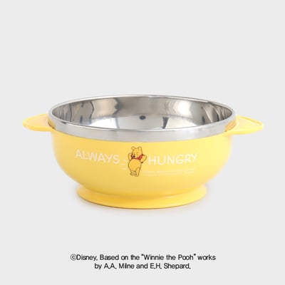 韓國大創 X 迪士尼聯名 小熊維尼家族 不鏽鋼杯/餐碗6