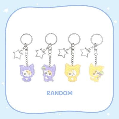 IU 快閃店 "Found at Eight" 官方周邊 壓克力鑰匙圈吊飾(隨機)1