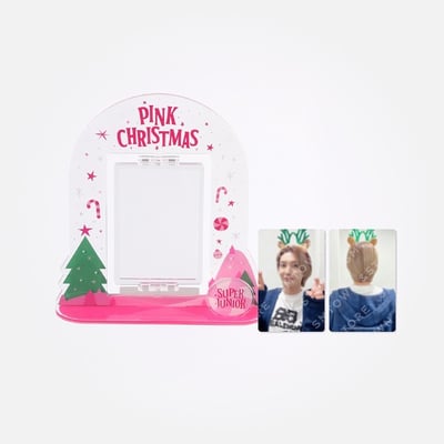 SM TOWN 2023 PINK CHRISTMAS 官方周邊 壓克力旋轉架套組 SUPER JUNIOR1
