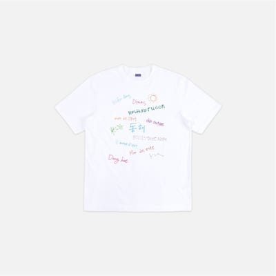 SUPER JUNIOR SUPER SHOW 9 安可場周邊 成員手繪 T-SHIRT Ver.31