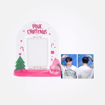 SM TOWN 2023 PINK CHRISTMAS 官方周邊 壓克力旋轉架套組 KANGTA1