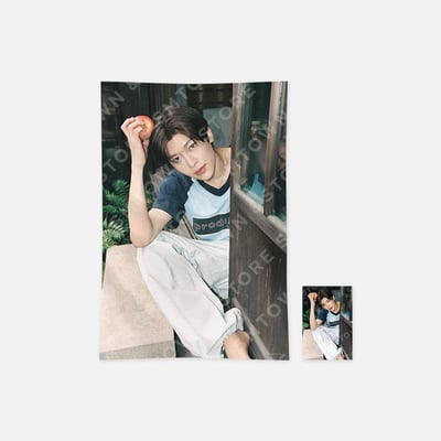 NCT WISH 1ST 夏日展 "ONE SUMMER WISH" 官方周邊 布海報套組1