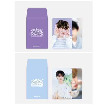 NCT WISH 2025年年曆 官方周邊 隨機小卡套組1