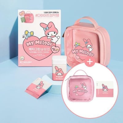 愛茉莉 X 三麗鷗 My Melody 美樂蒂聯名包裝 綠茶片1