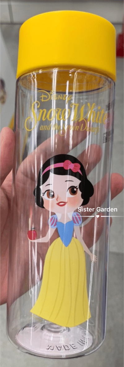 韓國大創 X 迪士尼聯名 公主系列 水瓶/環保瓶3