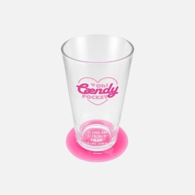 aespa Oh! Caendy Pocket Part.2 玻璃杯+杯墊套組5