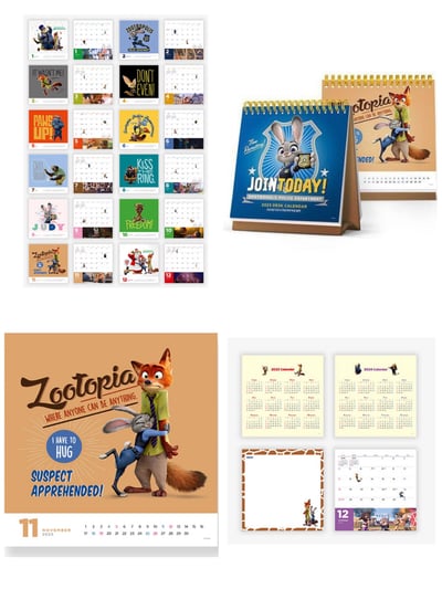 韓國大創 X 迪士尼聯名 2023年桌上型月曆6