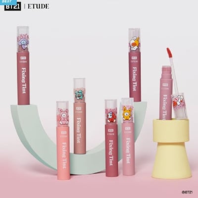 ETUDE HOUSE X BT21 2023年新年特別版 唇釉1