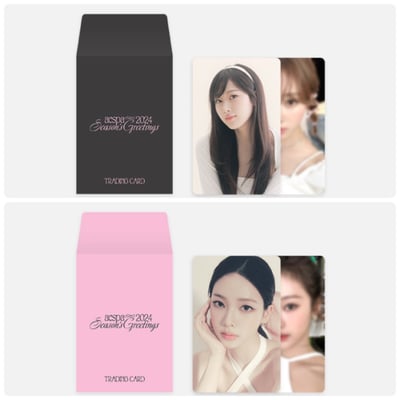 aespa 2024年年曆 官方周邊 隨機小卡套組1