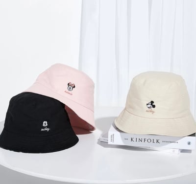 韓國大創 X 迪士尼聯名 米奇家族 漁夫帽2