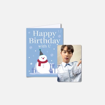 SHINee Minho 珉豪 2023年生日周邊 生日賀卡1