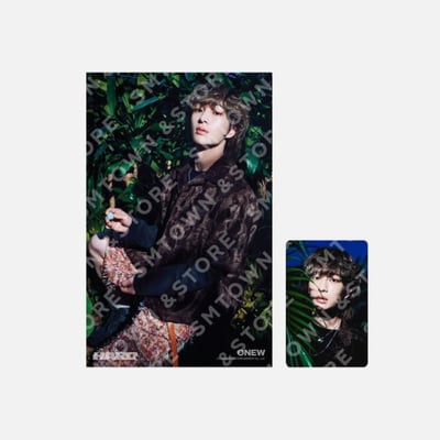 SHINee The 8th Album - HARD 官方周邊 4X6 寫真照套組1