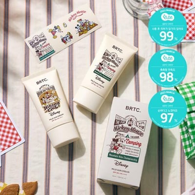 BRTC X Disney 米奇家族聯名款 積雪草物理性防曬霜1