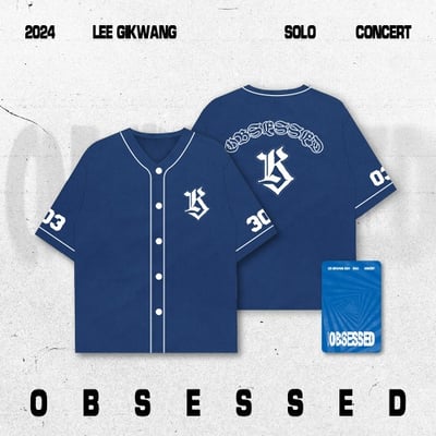 Highlight GiKwang 2024個人演唱會 "OBSESSED" 官方周邊 棒球衣套組1