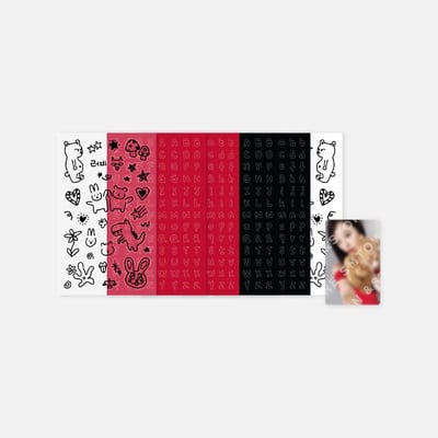 Red Velvet IRENE & SEULGI 巡演 "BALANCE" 官方周邊 裝飾貼紙套組1