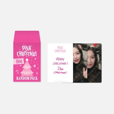 SM TOWN 2023 PINK CHRISTMAS 官方周邊 隨機小卡套組4