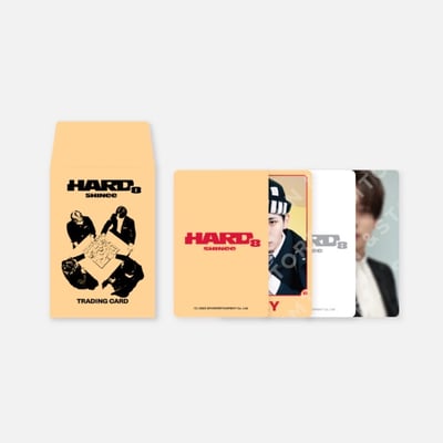 SHINee The 8th Album - HARD 官方周邊 隨機小卡套組3