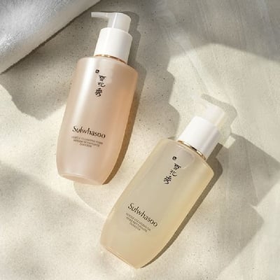 sulwhasoo 雪花秀 淨透保濕潔顏油/潔顏乳1