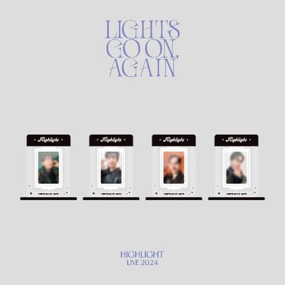 Highlight LIVE 2024 官方周邊 壓克力旋轉架套組1