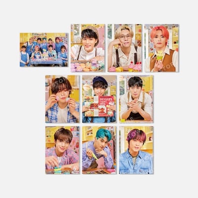 NCT127 BAKER HOUSE 官方周邊 鐵盒+寫真小卡套組2