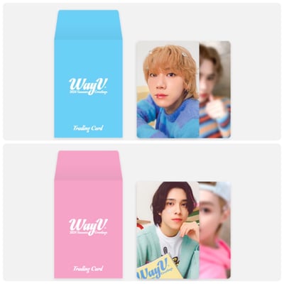 WayV 2024年年曆 官方周邊 隨機小卡套組1