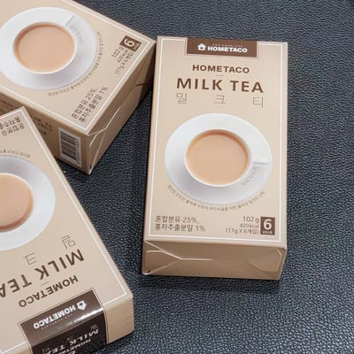 HOMETACO 韓國 星巴克指定香醇奶茶1