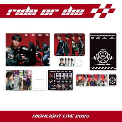 HIGHLIGHT LIVE 2025 "RIDE OR DIE" 官方周邊 寫真套組1
