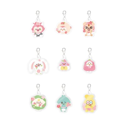 CRAVITY 2023 THE 1ST WORLD TOUR 周邊 壓克力 迷你鑰匙圈1