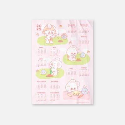 EXO SUHO 2025 ENCORE CONCERT "WELCOME TO SU:HOMME" 官方周邊 2025布年曆1