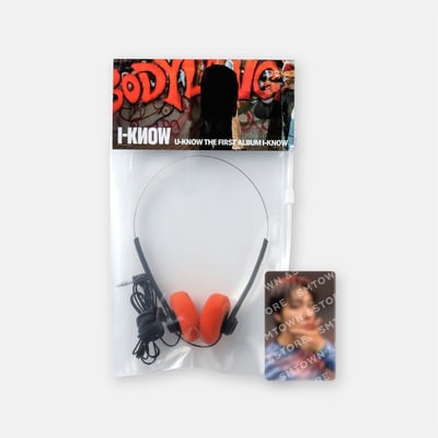 TVXQ! 東方神起 U-Know The 1st Album "I-KNOW" 官方周邊 耳機套組1