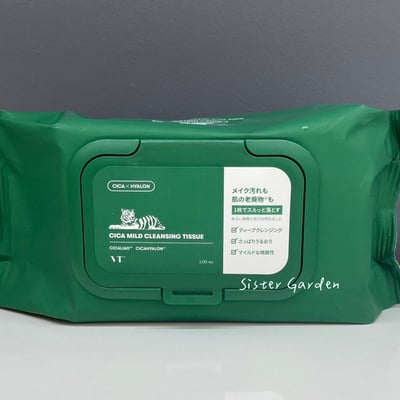 VT 老虎積雪草 卸妝紙巾1