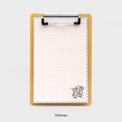 韓國大創 X 迪士尼聯名 奇奇蒂蒂家族 便條紙夾板/造型別針/椅腳套/造型日記貼紙/證件套2