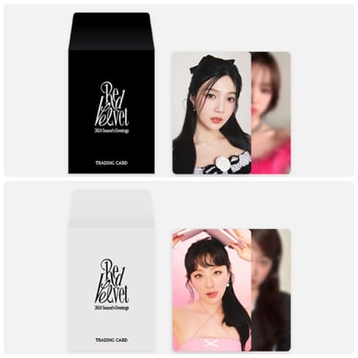 Red Velvet 2024年年曆 官方周邊 隨機小卡套組1