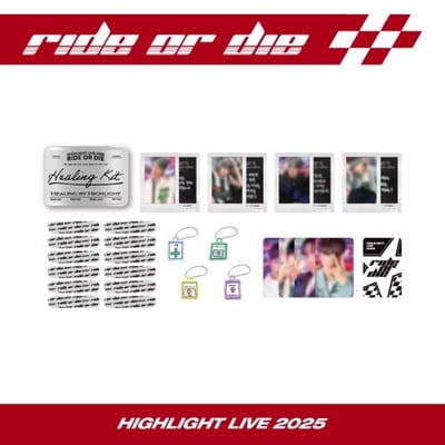 HIGHLIGHT LIVE 2025 "RIDE OR DIE" 官方周邊 鐵盒套組1