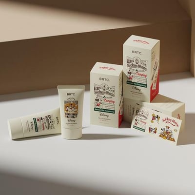 BRTC X Disney 米奇家族聯名款 積雪草物理性防曬霜5
