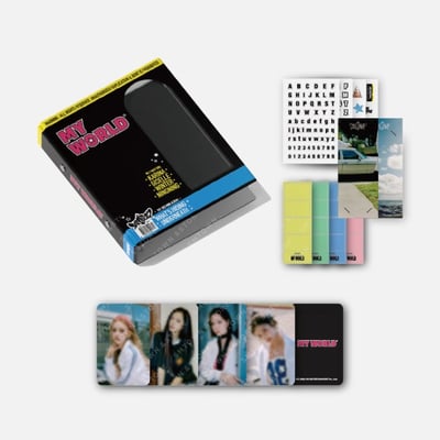 aespa 官方周邊 回憶小卡收集冊 MY WORLD1