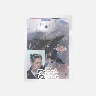 SHINee KEY 迷你二輯 "Good & Great" 官方周邊 閃卡+寫真小卡套組1