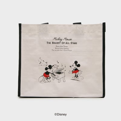 韓國大創 X 迪士尼聯名 米奇家族 環保手提購物袋2