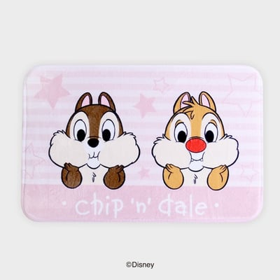 韓國大創 X 迪士尼聯名 奇奇蒂蒂家族 腳踏墊2